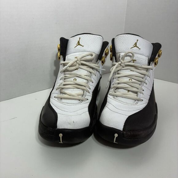 Nike Air Jordan 12 Retro Royalty White Black Gold Men’s Size 10 CT8013-170 main image 8